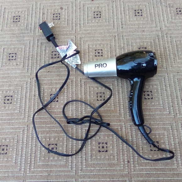 Black and Silver Hair Dryer - Picture 1 of 4